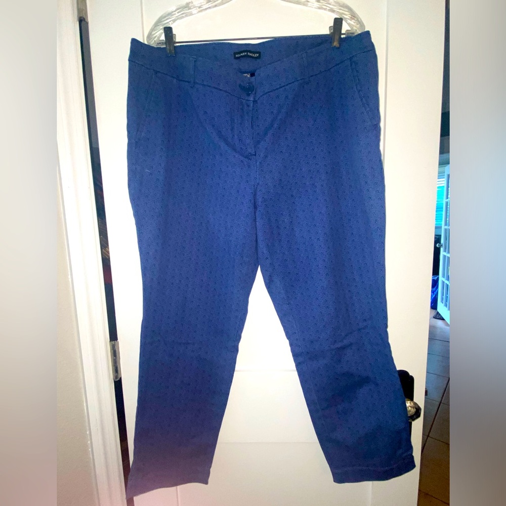 HILARY RADLEY Size 16 Blue Trousers